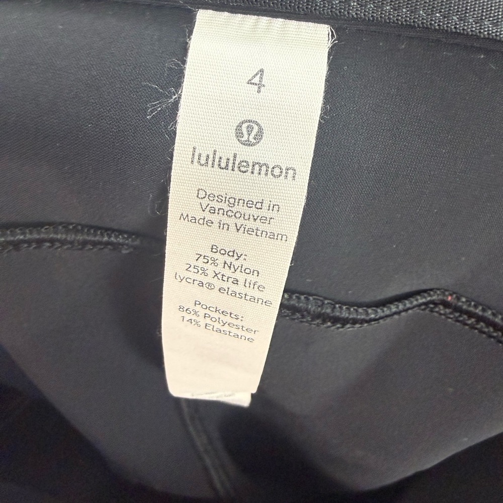 lululemon athletica Classic Black Trousers - Picture 6 of 8